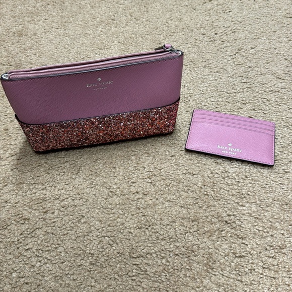 kate spade Handbags - Kate Spade clutch and card wallet. NEW